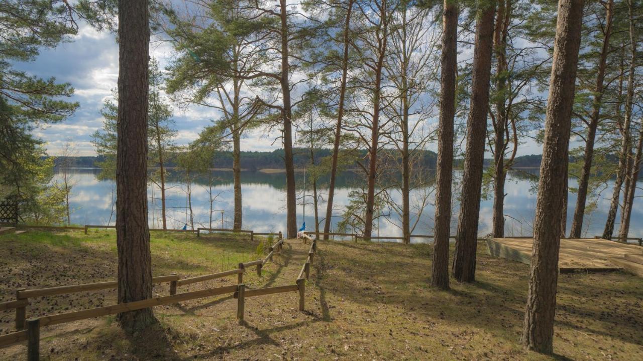 Sloneczny Domek Borsk Nr 2 I 15 - Nad Samym Jeziorem W Pierwszej Linii 외부 사진